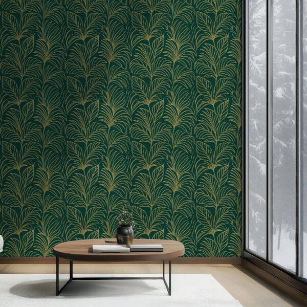 Florence Broadhurst Inspired Tropical Elegance Wallpaper